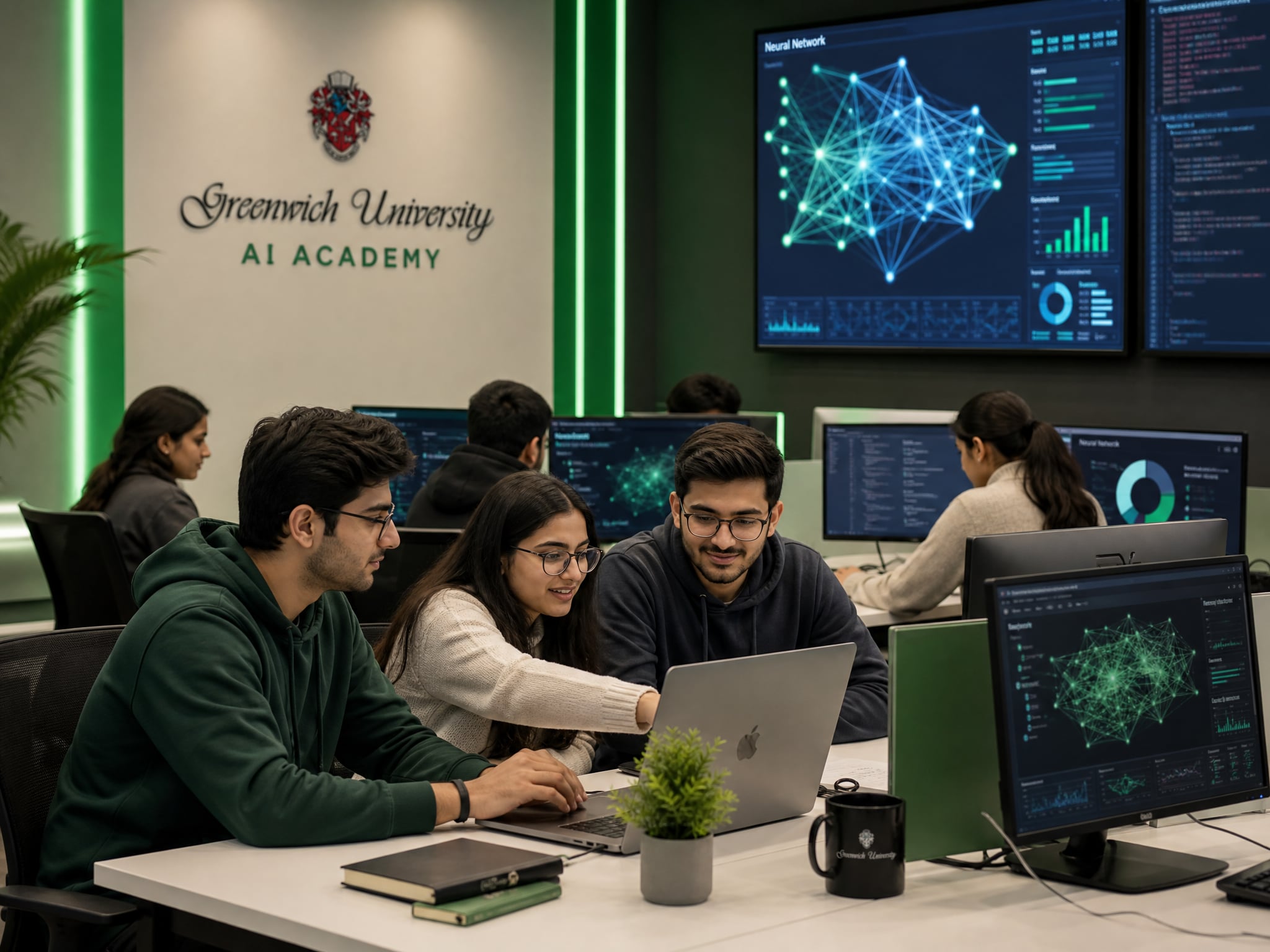 Greenwich AI Academy at Greenwich University, Karachi