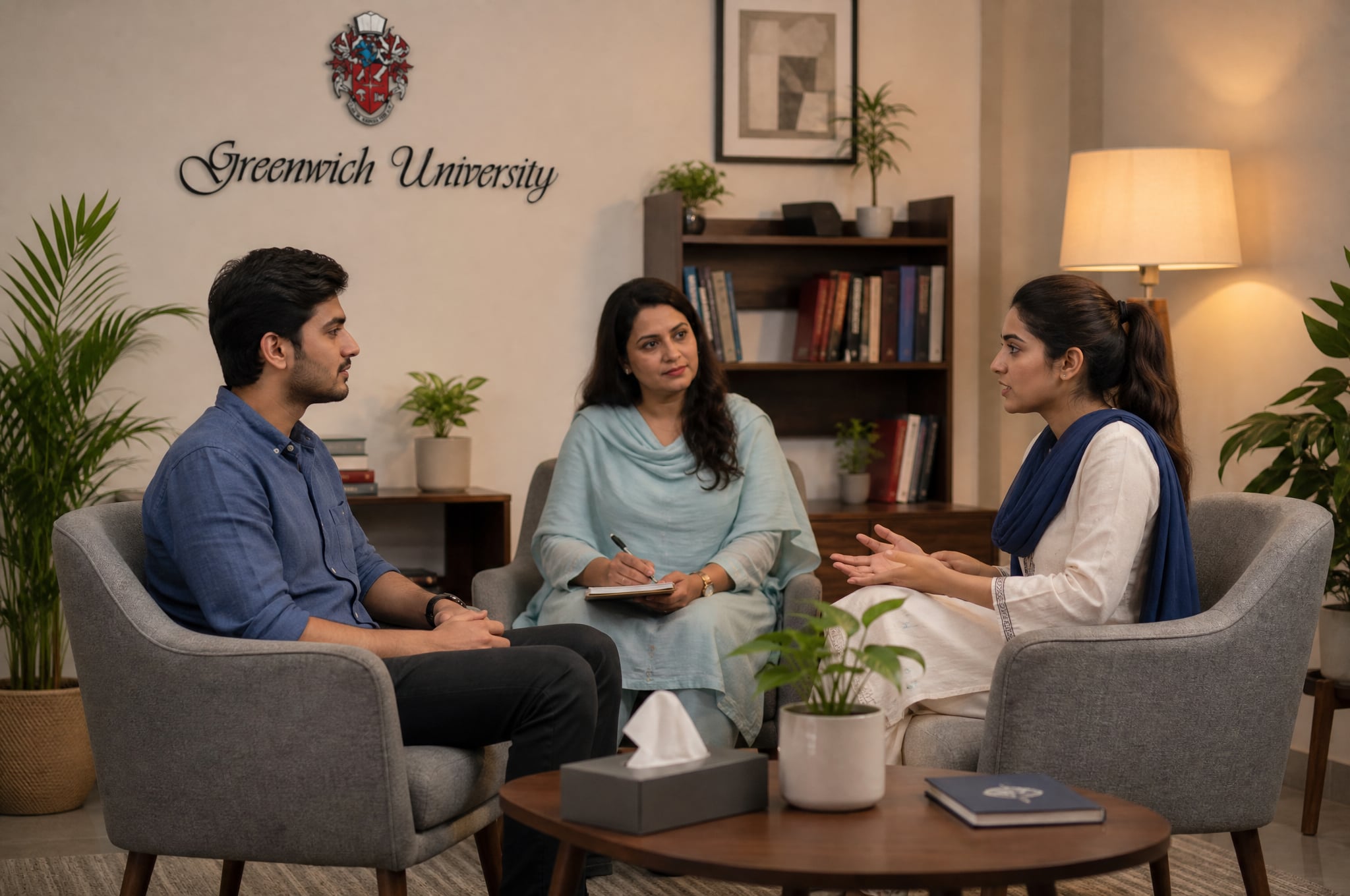 Social science research and discussion at SM School of Social Science, Karachi