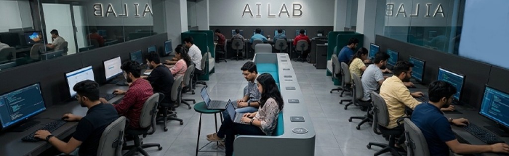 School of Computing AI Lab and campus computing spaces, Greenwich University Karachi — photo 1 of 2