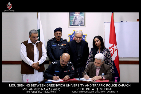 MOU Signing Traffic Police Karachi