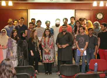 An Interactive Session on CV Writing by Ms. Shumaila Omer, Assistant Professor IOBM.